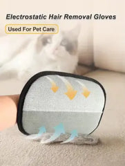 Electrostatic Pet Hair Remover Gloves